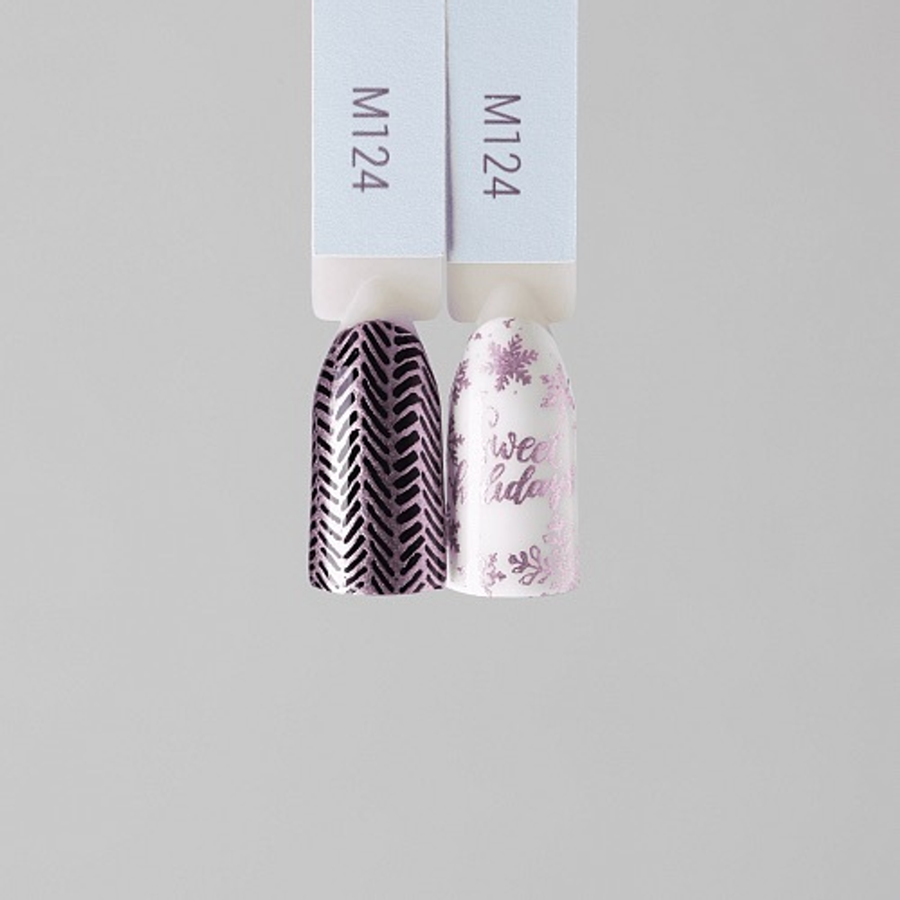 Лак для стемпинга Swanky Stamping M124 лавандово-розовый 6 мл