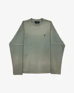 Лонгслив Parfet Basic серо-зеленый