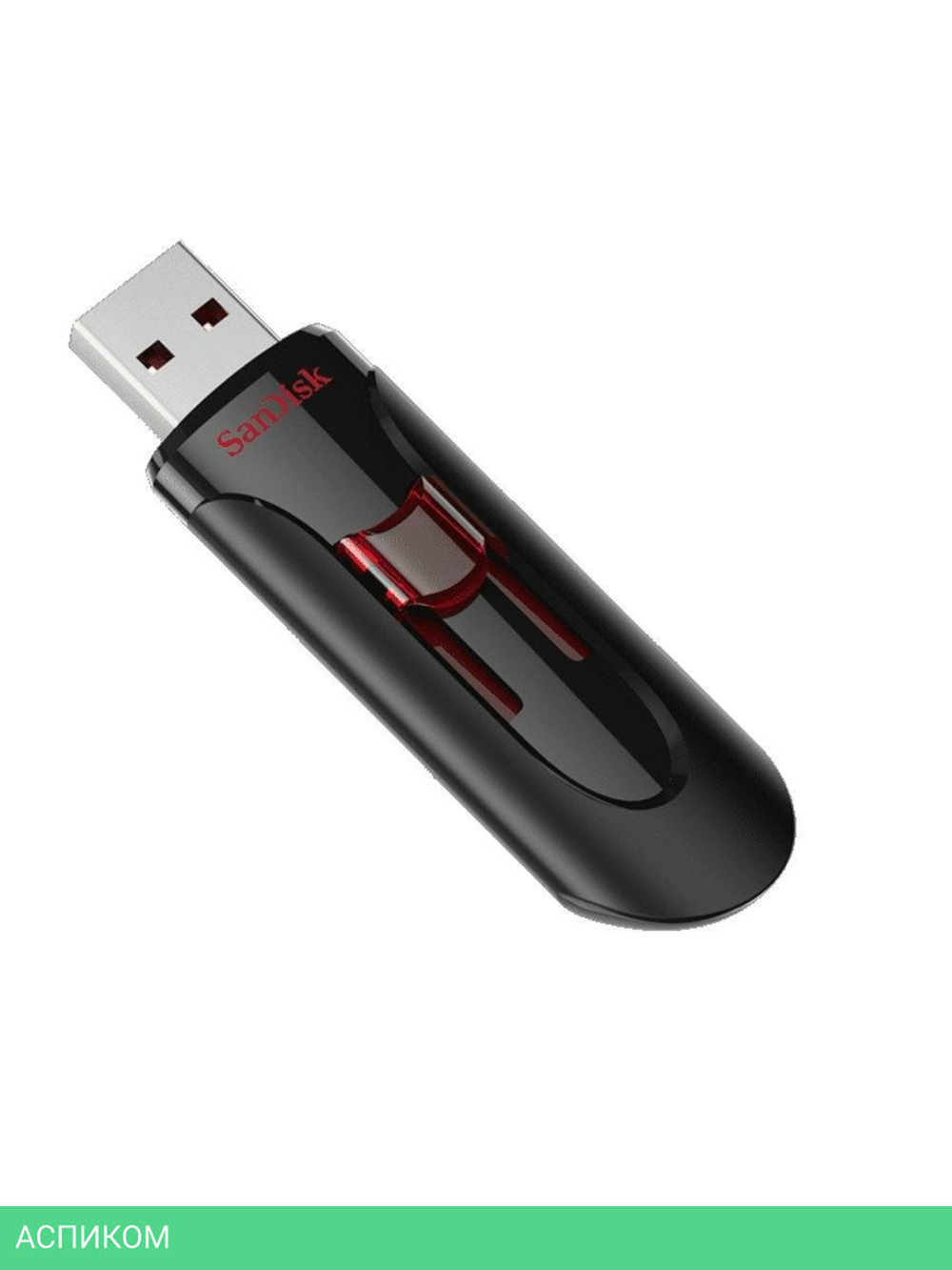USB Flash-накопитель SanDisk Cruzer Glide 256GB Black (SDCZ600-256G-G35)