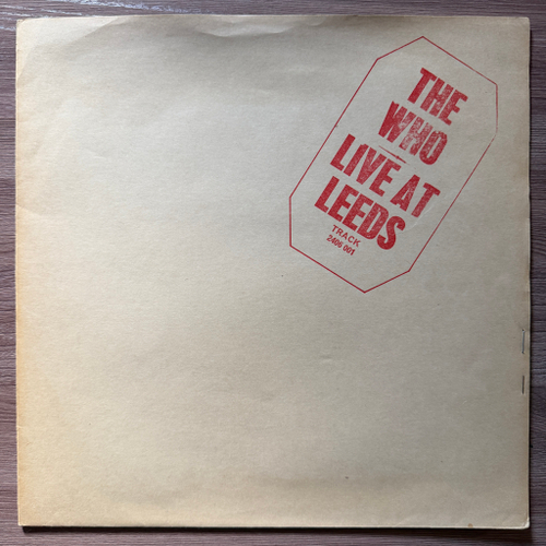 The Who ‎– Live At Leeds (Англия 1970г.)