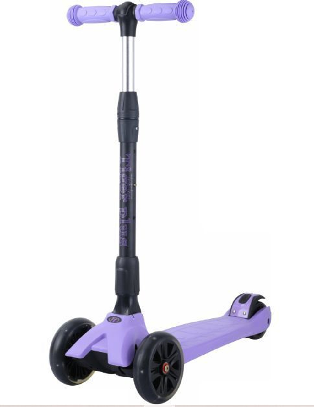 Самокат Tech Team Tiger plus purple 1/4 фиолетовый