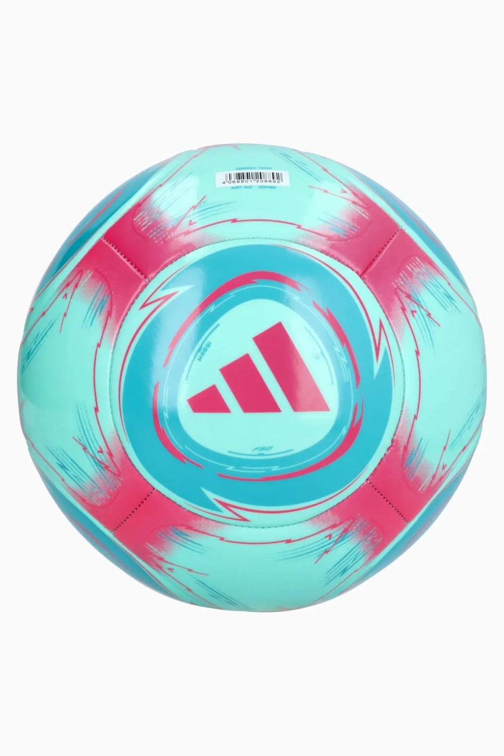 Футбольный мяч adidas Messi Club размер 5 - бирюзовый