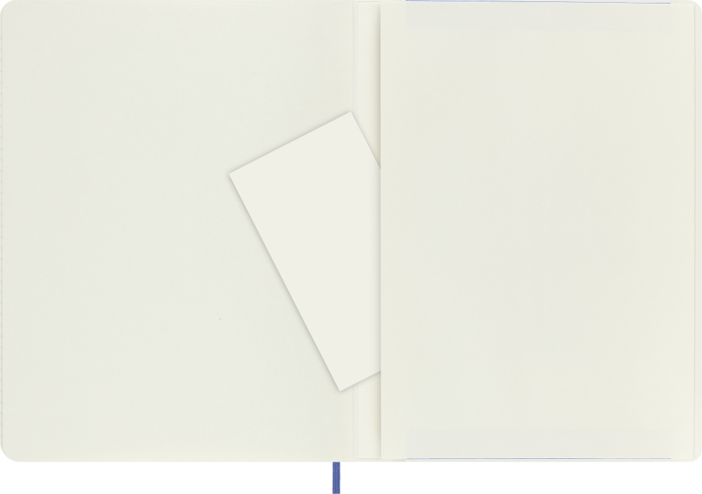 Блокнот Moleskine Classic Soft (QP621B42) XLarge 190х250мм 192стр. линейка мягкая обложка голубая гортензия