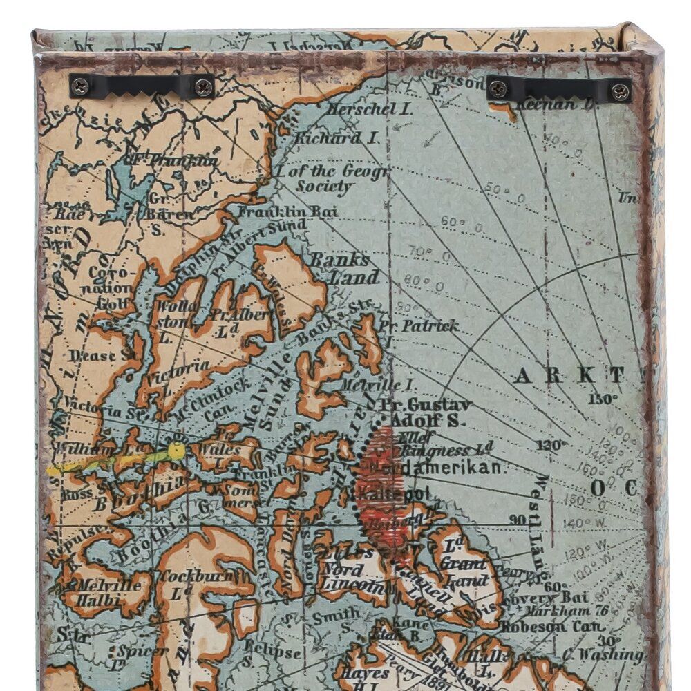 GAEM Ключница с зеркальным элементом, L17 W5 H26 см