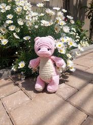 Yumşaq oyuncaq Çəhrayı ayıcıq