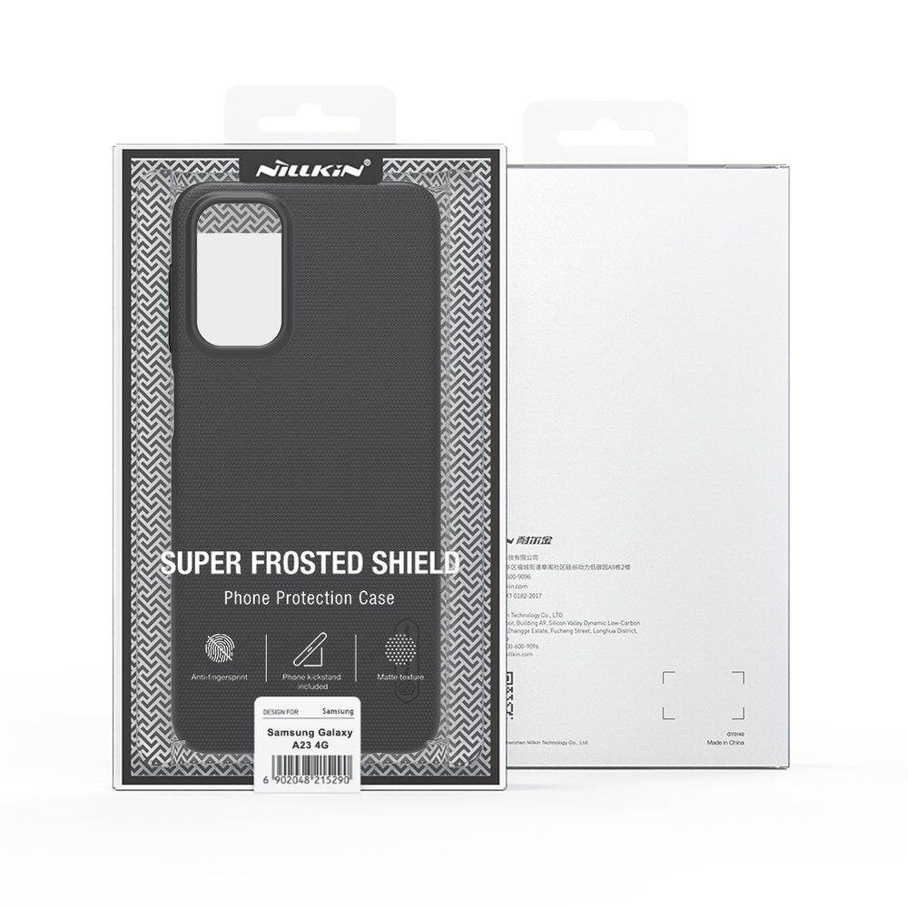 Тонкий защитный чехол от Nillkin для смартфона Samsung Galaxy A23 4G и 5G, серия Super Frosted Shield