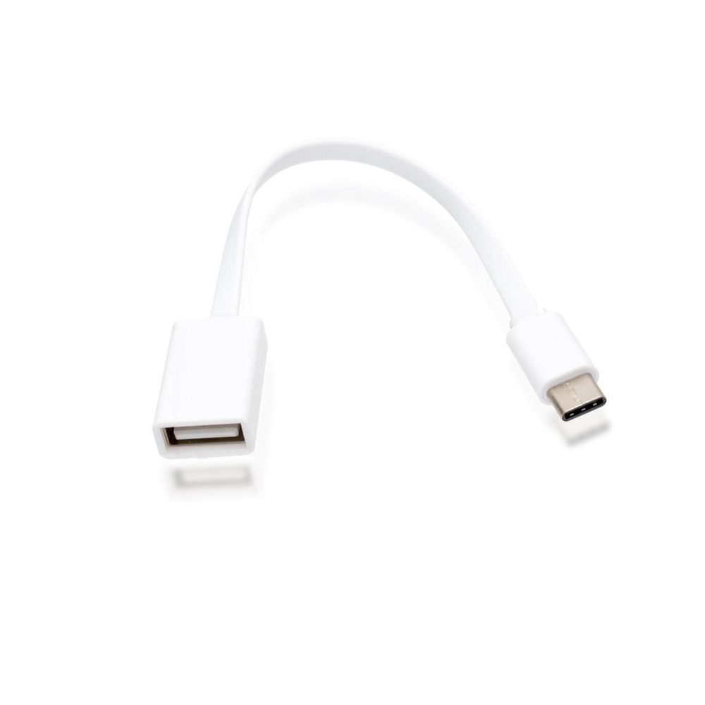 Кабель-переходник ROSCO OTG Type-C to USB оптом (арт. OTG-CABLE-02-WHITE)