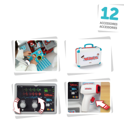 Smoby - Медицинская сумка с аксессуарами 340103