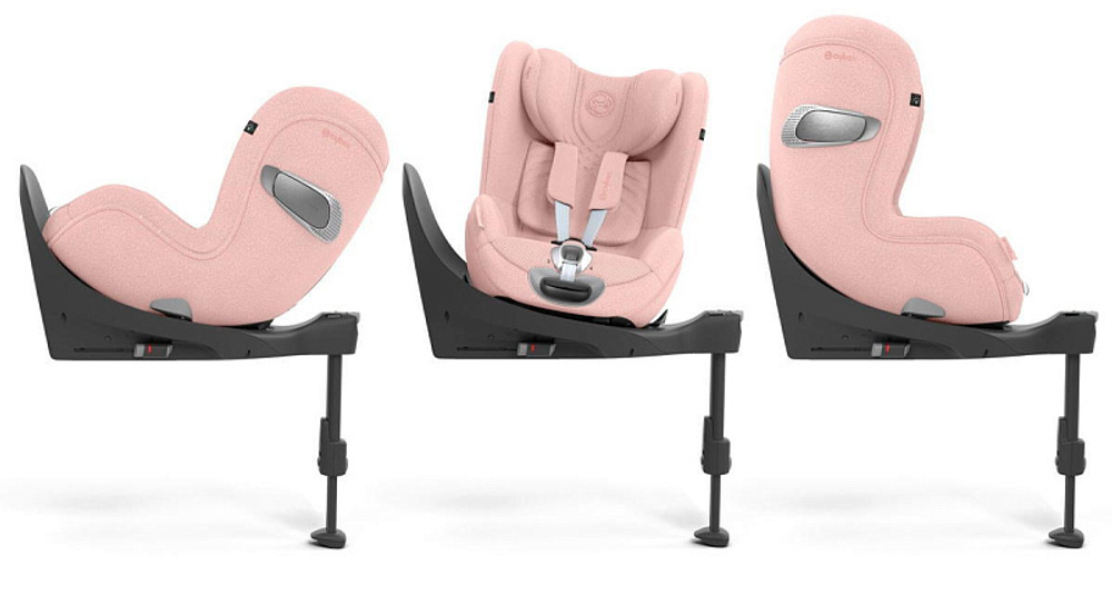 Автокресло Cybex Sirona T i-Size с базой isofix Base T Peach Pink Plus