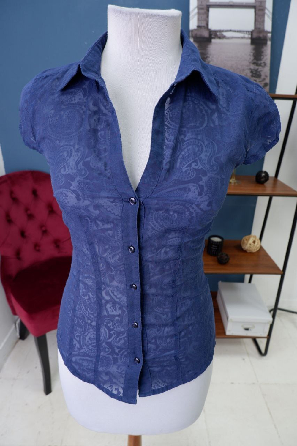 Рубашка Zolla летняя 42 размер