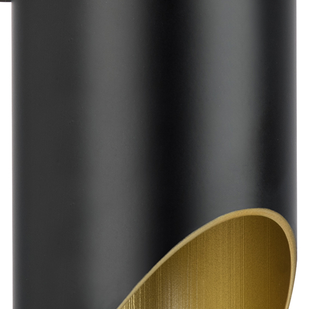 720627 Бра SIENA 2х40W G9 ЧЕРНЫЙ/ЗОЛОТО