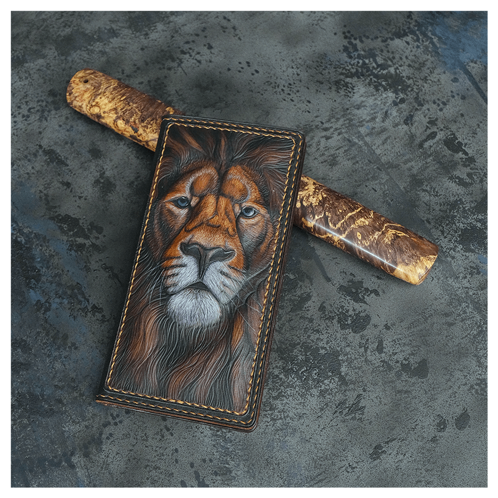 Кошелек лонгер «Лев»