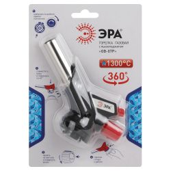 Горелка газовая ЭРА GB-07P с пьезоподжигом установка на баллон вращение 360 градусов | Газовые горелки