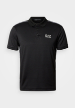 EA7 Emporio Armani TENNIS PRO - Футболка-поло - Чёрный