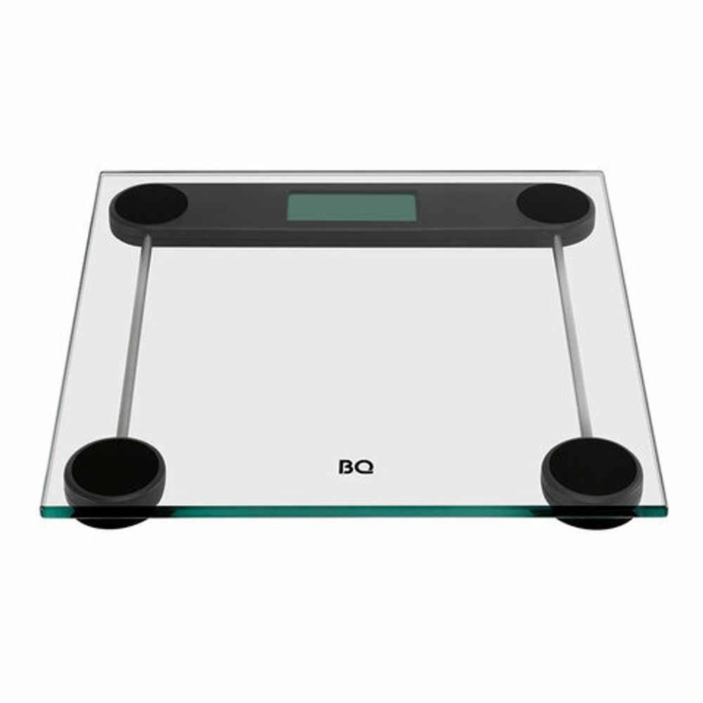 Весы напольные BQ (БИ-КЬЮ) BS1012, электронные, вес до 180 кг, квадрат, стекло, 86191610