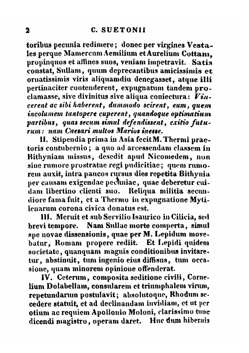C. Suetonii Tranquilli Vitae Duodecim Caesarum Cum Scriptis Minoribus Et Fragmentis | Gaius Suetonius Tranquillus