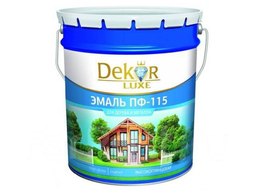 ЭМАЛЬ ДЕКОР ПФ-115 БЕЛАЯ ГЛЯНЦЕВАЯ 20Л