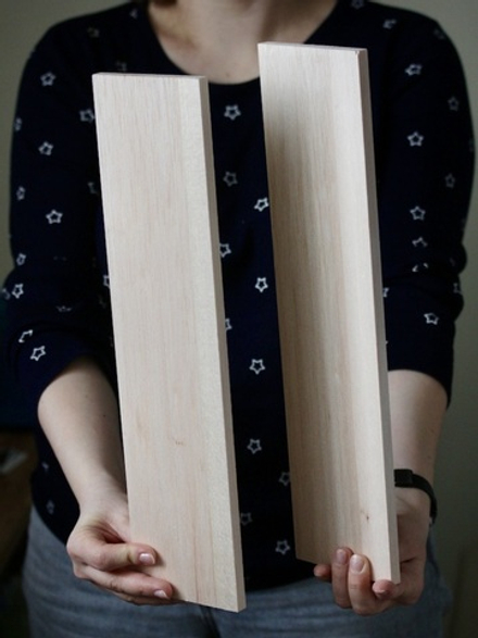 Бальса дощечки 10 х 100 х 400 мм (2 шт)