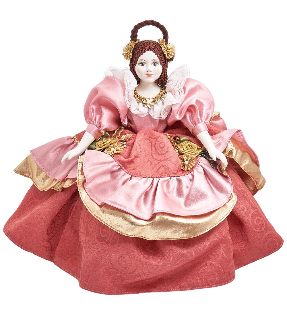 РусКукла RK-533/3 Кукла-грелка «В пышном платье»