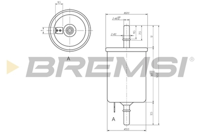 BREMSI - FE0844-BMS - Fuel Filter