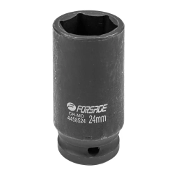 Головка ударная глубокая 24мм 1/2''6гр. Forsage F-4458524