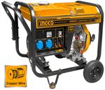 Дизельный генератор 220В 3,0 кВт INGCO GDE30001 INDUSTRIAL