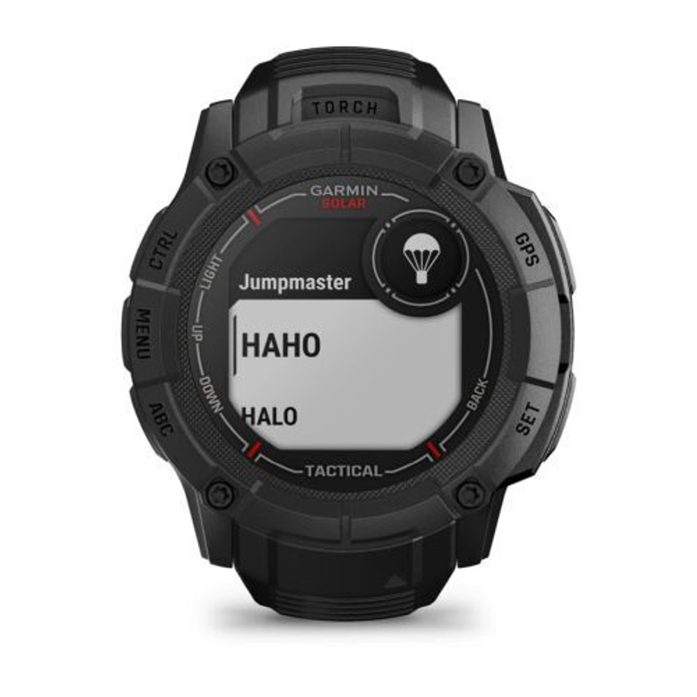 Умные часы Garmin Instinct 2X Solar Tactical Edition, черный