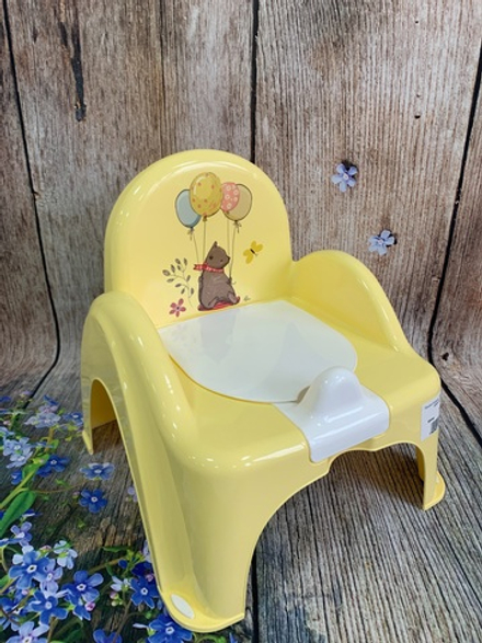 Горшок Стульчик  "Лесная Сказка"  (yellow-желтый)