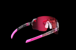 Спортивные очки с диоптриями HILX Savage (L) Shiny Crystal Grey Pink / Pink Lens