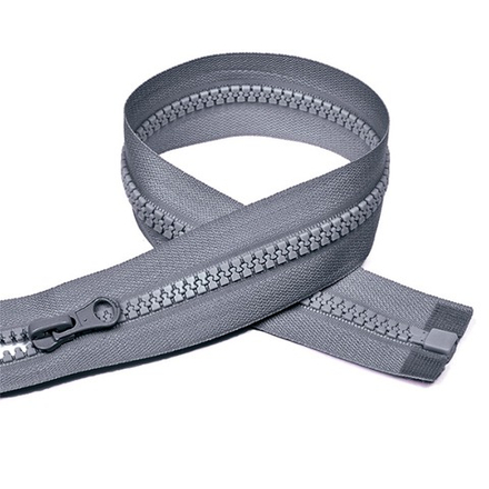 Молния трактор T5 замок усил.зв., L 60 см, серый