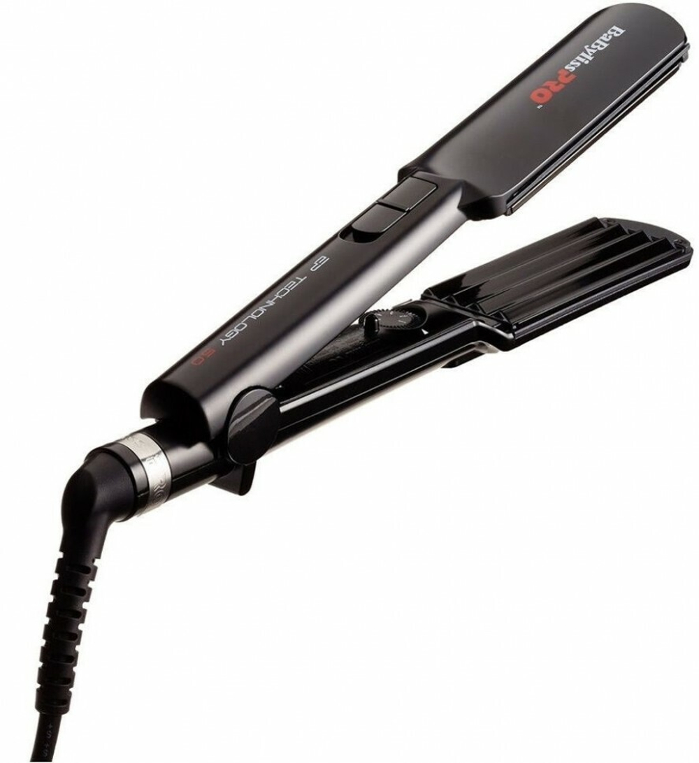 Щипцы-гофре BaByliss Pro широкие с покрытием EP Technology 5.0, 38 мм
