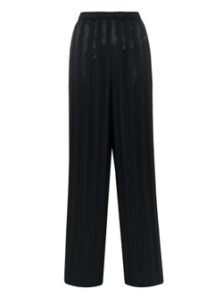 Шелковые брюки прямого кроя