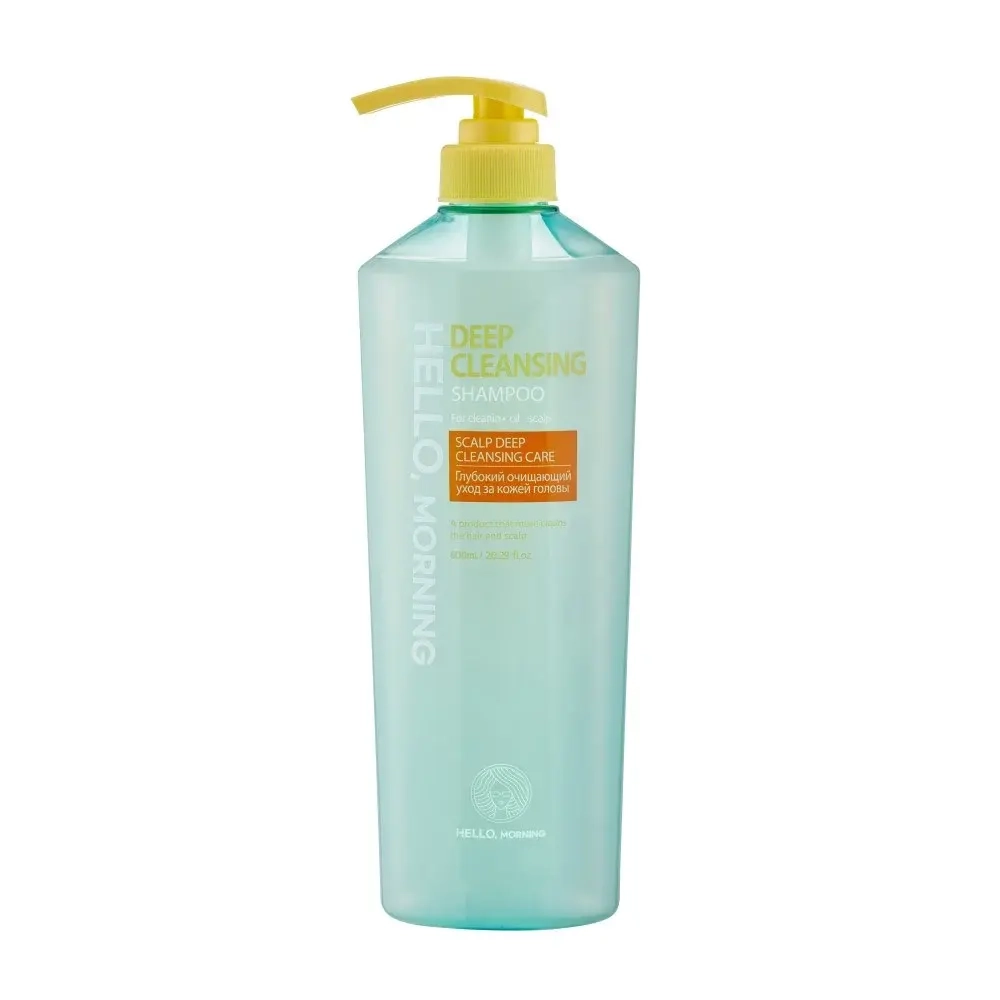 Шампунь для волос глубоко очищающий HELLO MORNING Deep Cleansing Shampoo 600 мл