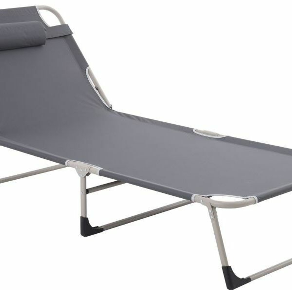 Раскладушка кемпинговая складная, 190*65 см, ТУРИСТМАСТЕР