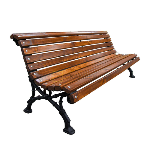 Скамейка парковая «Европа» (1,2 м лиственница)