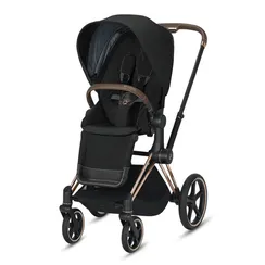 Прогулочная коляска Cybex Priam III Deep Black Rosegold