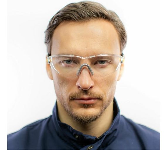 Открытые защитные очки из поликарбоната Delta Plus VULCANO2 PLUS VULC2PLIN