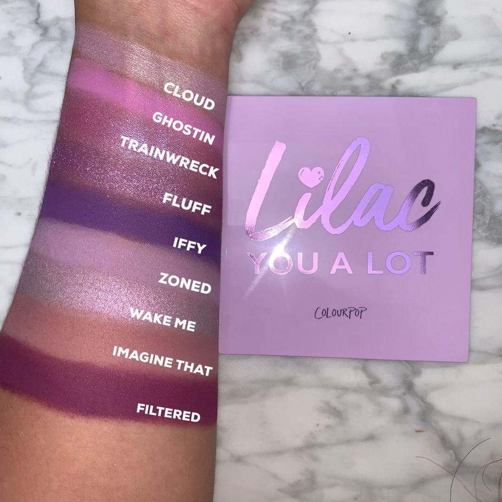 ColourPop Lilac You A Lot palette