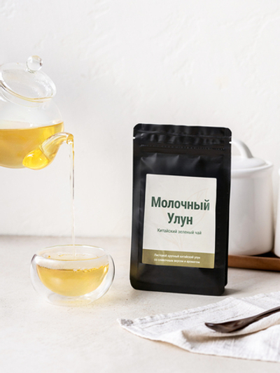 Чай зеленый - Молочный улун категория А пакет 100 гр