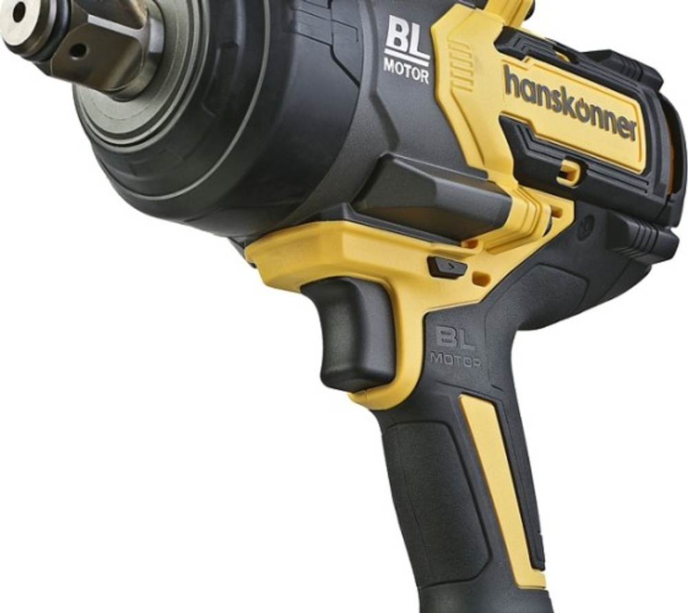 Гайковерт аккумуляторный HANSKONNER HCD201300BLC удар б/щ platinum,18в,1batterysystem, 3/4"