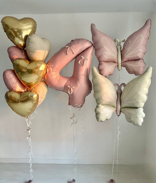 Воздушные гелиевые шары Бабочка №4980
