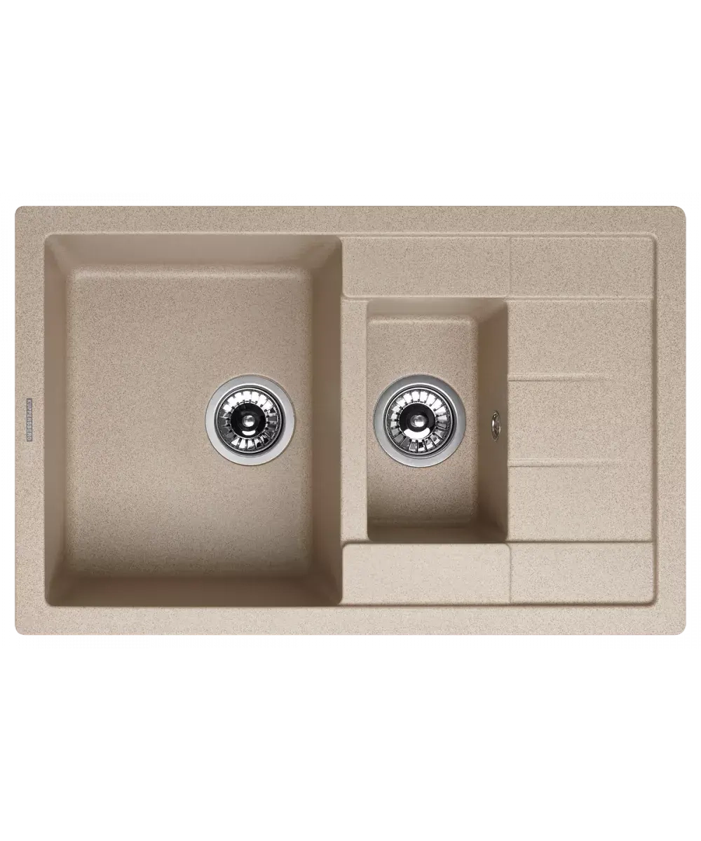 Кухонная мойка Kuppersberg MODENA 1,5B1D SAND фото 