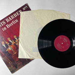 Винтажная виниловая пластинка LP Chris Barber In Berlin (ГДР 1970)