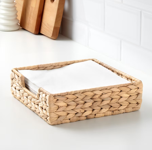 ЦИССАН CISSAN Салфетница 23x23 см, водяной гиацинт