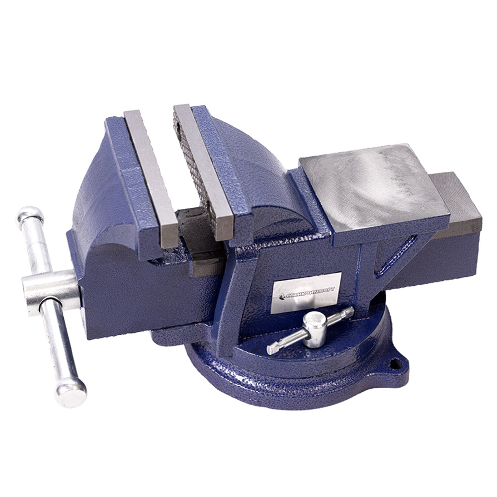 ST420-4 Тиски слесарные с наковальней 100 мм