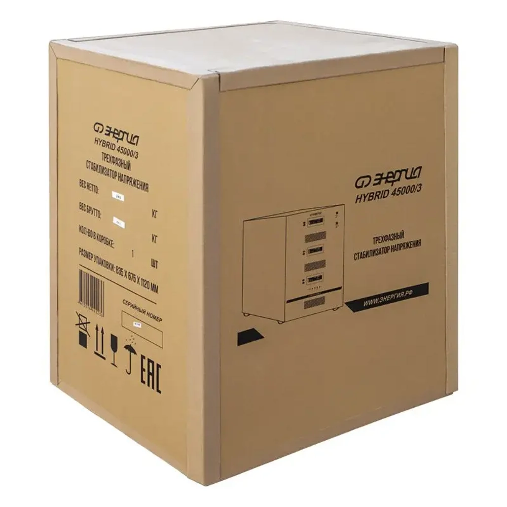 ЭНЕРГИЯ Hybrid II 45000/3 трехфазный стабилизатор напряжения Е0101-0172