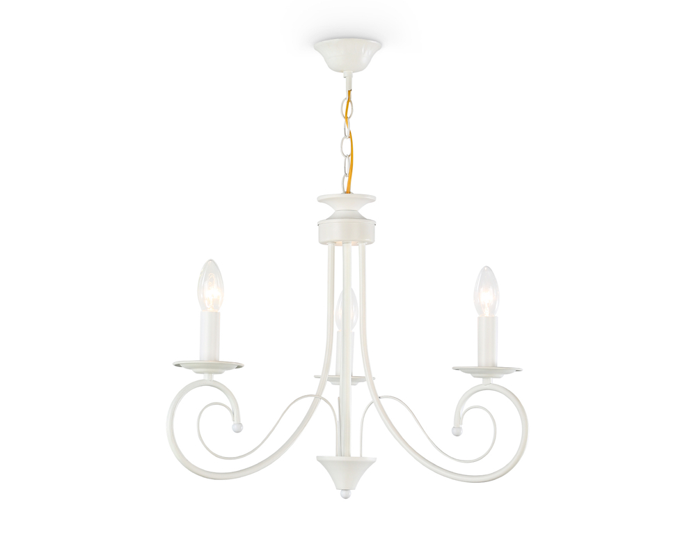 Светильник подвесной TR9605/3 WH белый E14/3 max 40W D560*650