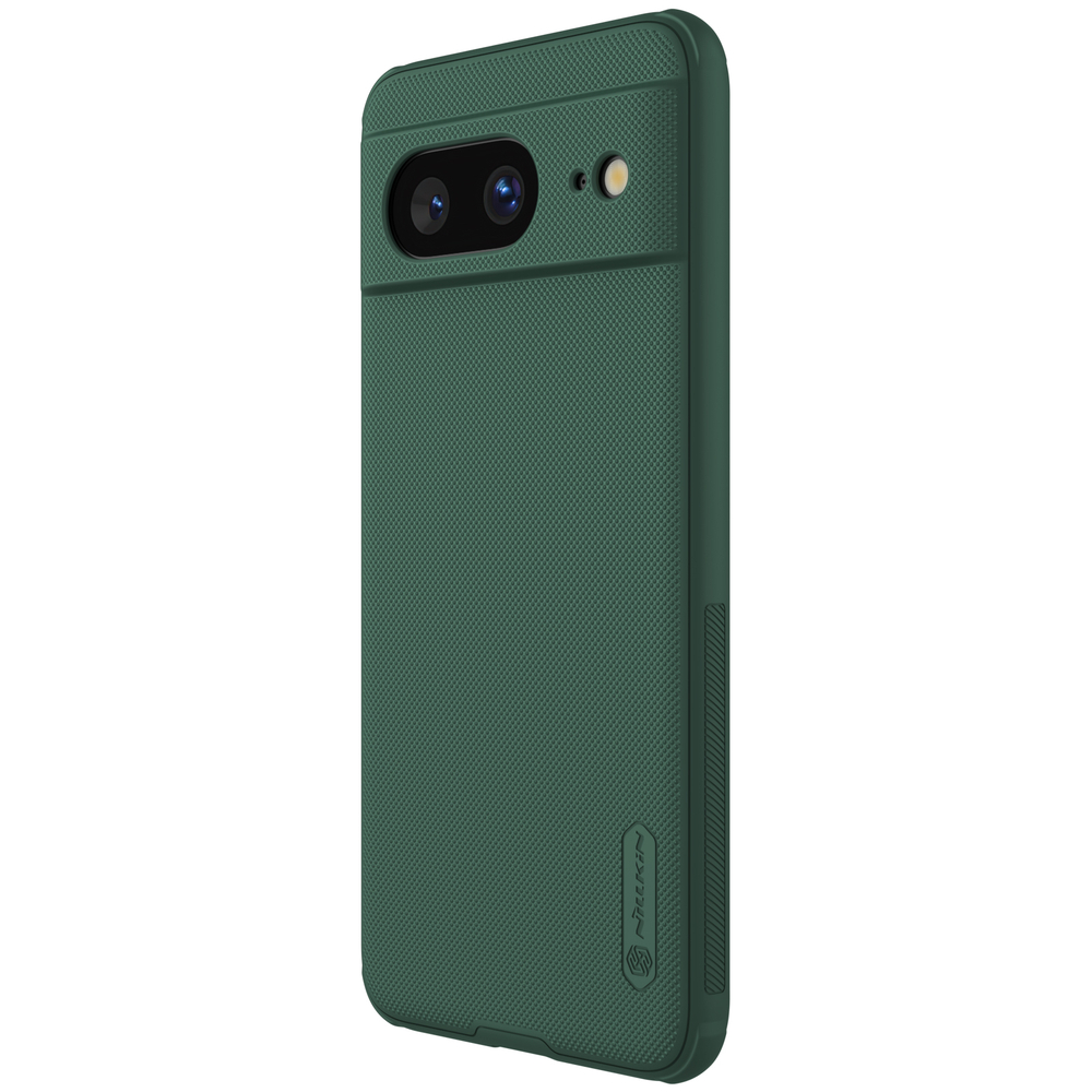 Чехол зеленого цвета (Deep Green) от Nillkin для Google Pixel 8, серия Super Frosted Shield Pro