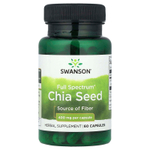 Swanson, Full Spectrum® семена чиа, 400 мг, 60 капсул