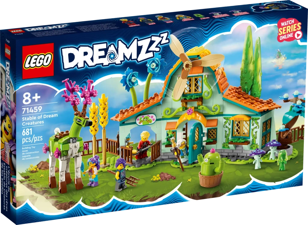 Конструктор LEGO DREAMZzz 71459 Конюшня созданий из снов